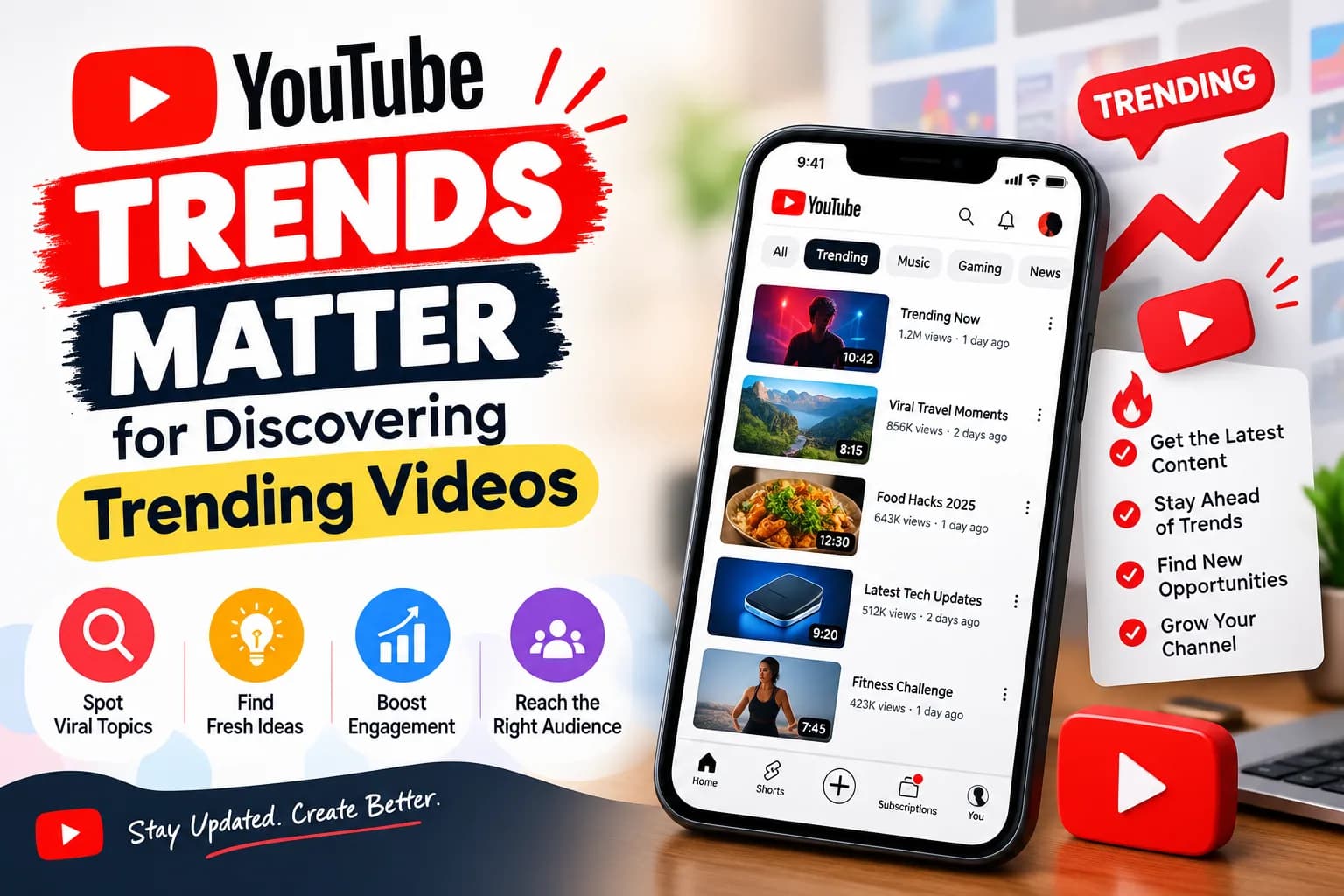 YTTrendz – Discover YouTube Trends and Trending Videos