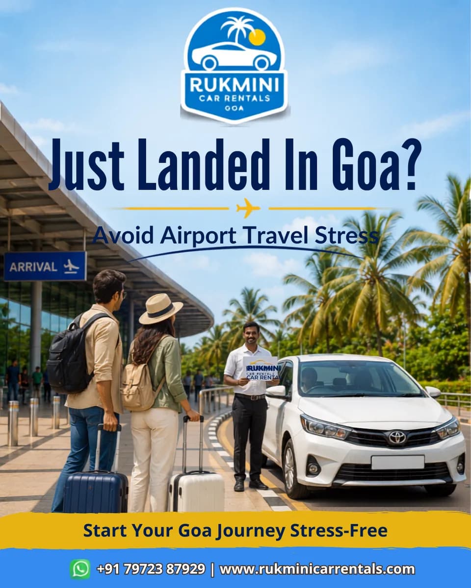 Airport transfers across Goa.