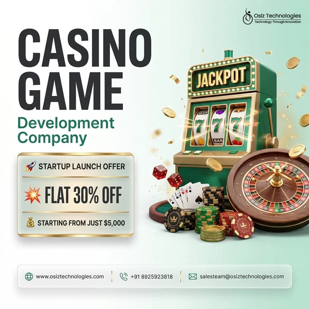 Launch a Casino Gaming Platform That Keeps Players Coming Back - Flat 30% OFF!