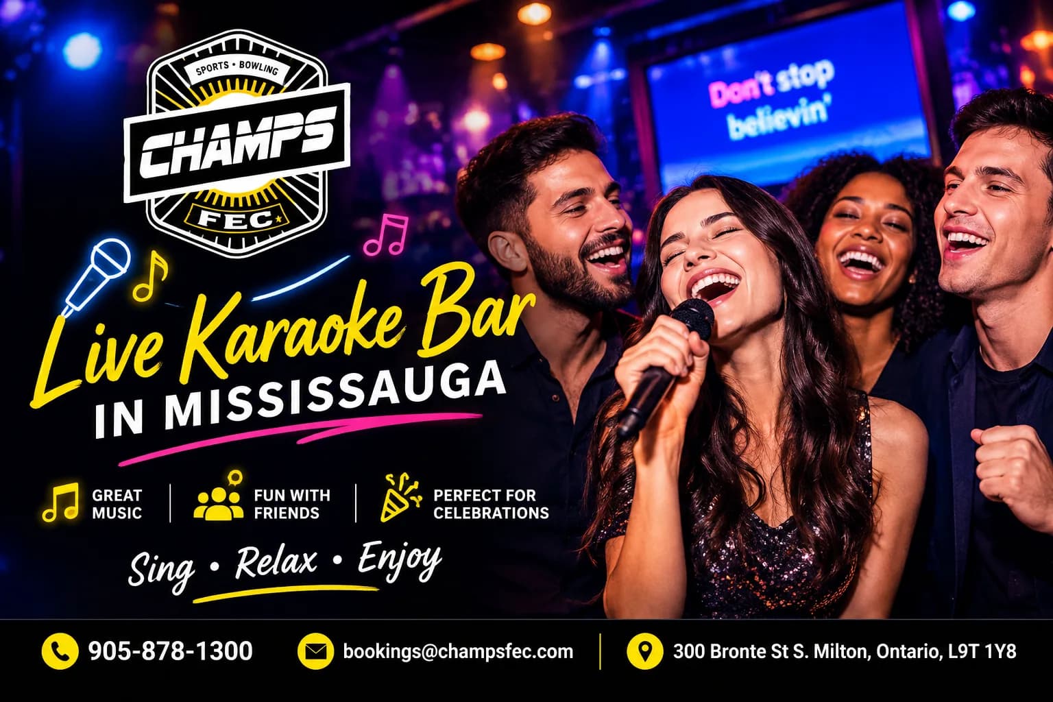 Your Destination for Music and Fun: Live Karaoke Bar in Mississauga