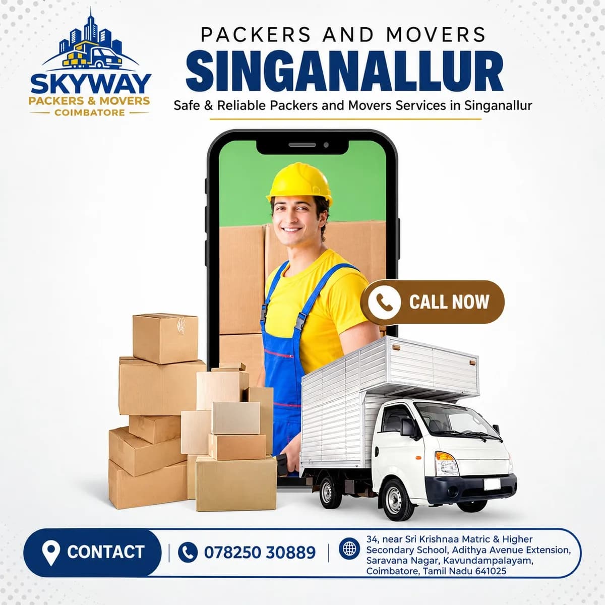 Packers and Movers in Singanallur: Your Guide to a Stress-Free Move
