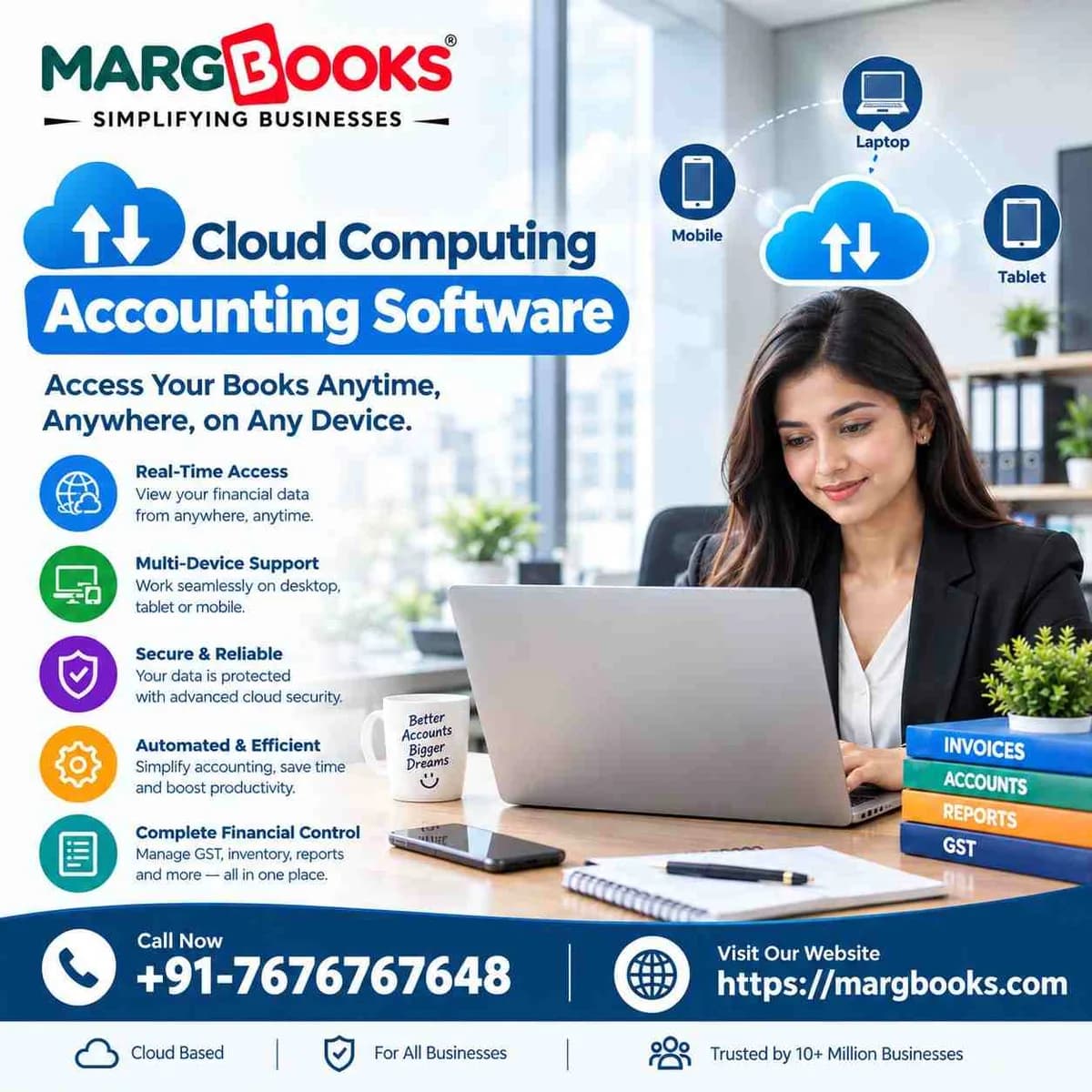 Cloud Computing Accounting Software for Businesses | MargBooks