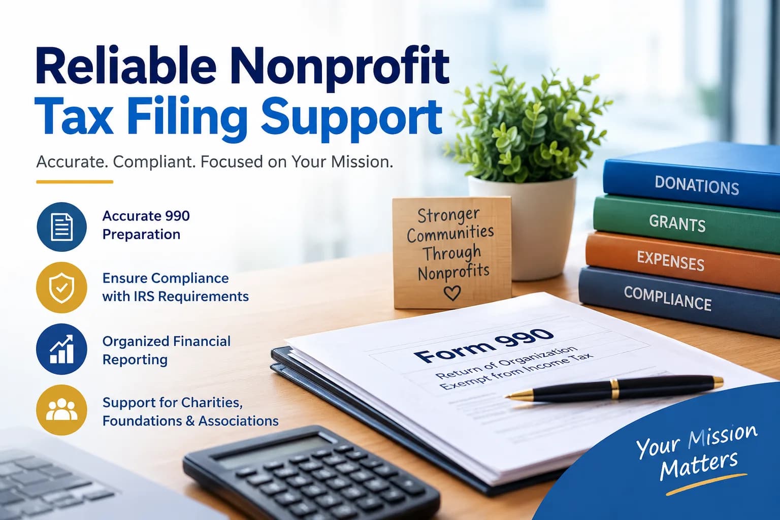 Nonprofit 990 Preparation Services