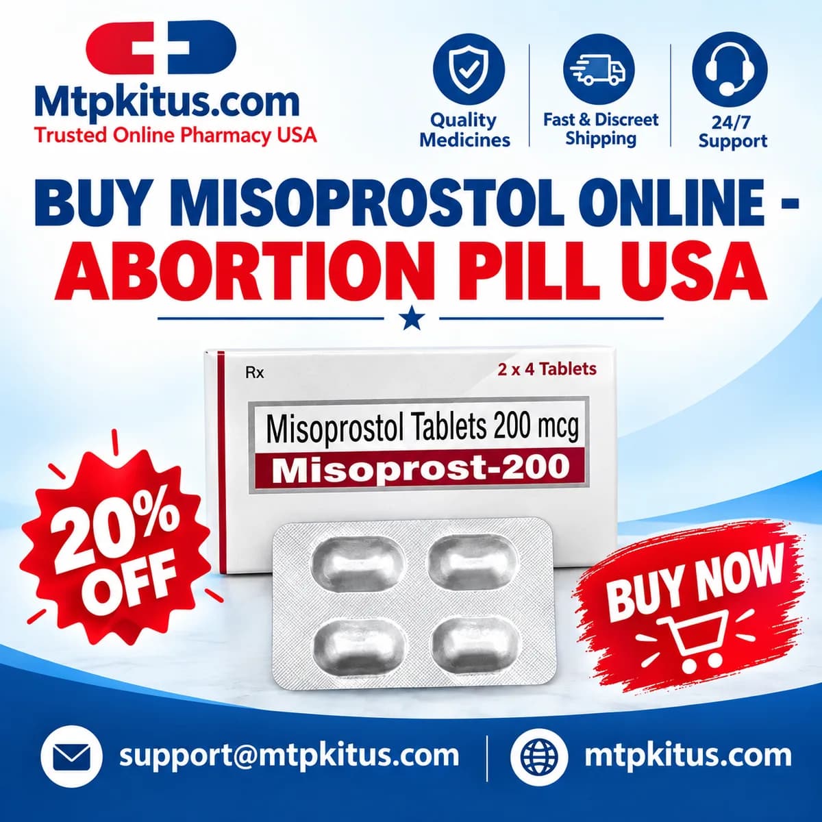 Buy Misoprostol online - Abortion pill USA