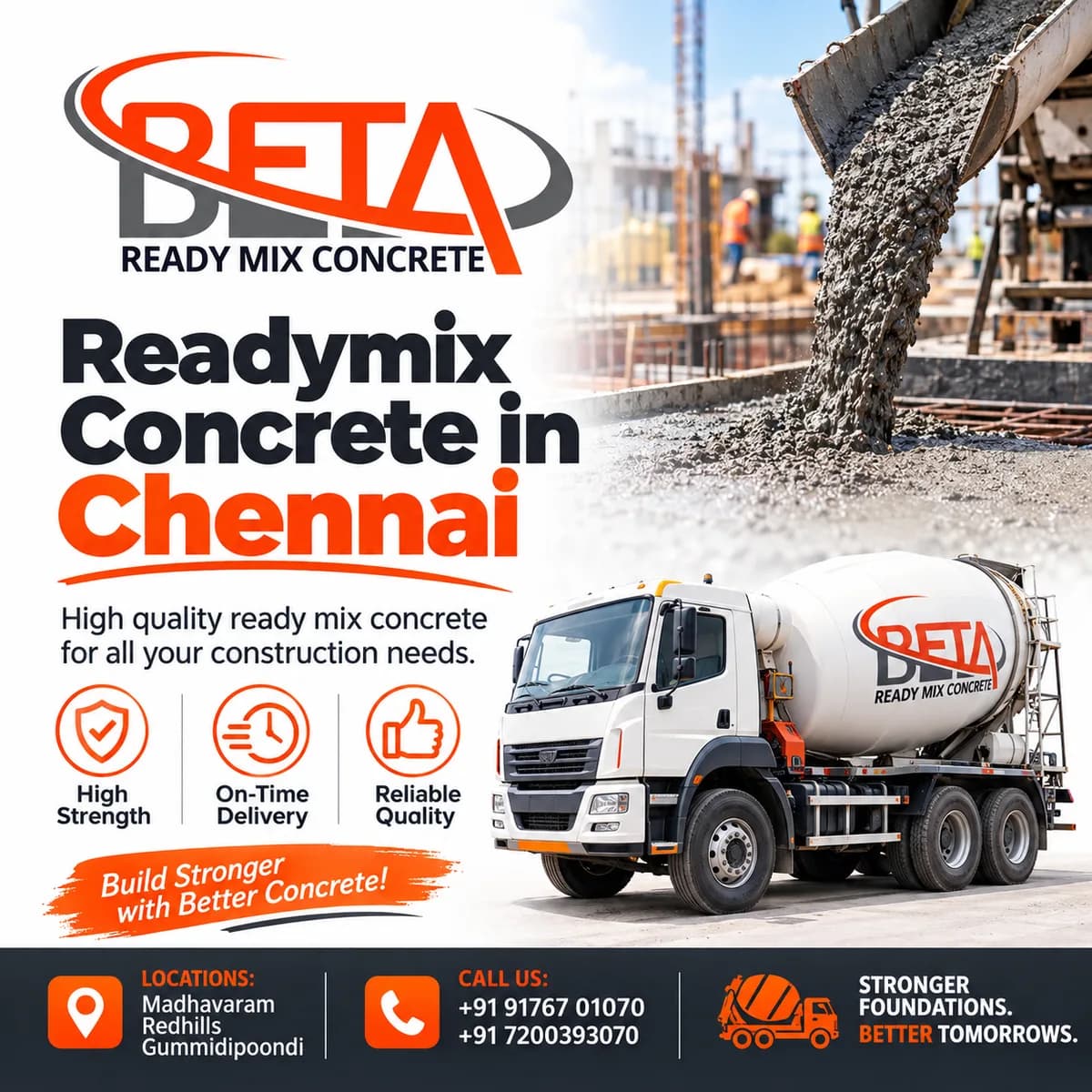 Readymix Concrete in Chennai: A Complete Guide for Builders and Homeowners