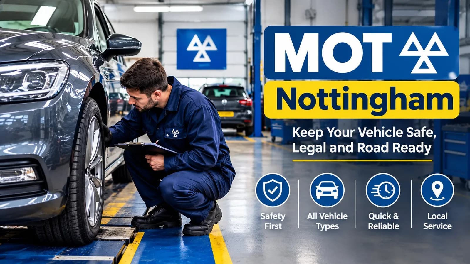 MOT Check Nottingham – Reliable Vehicle MOT Checks & Testing