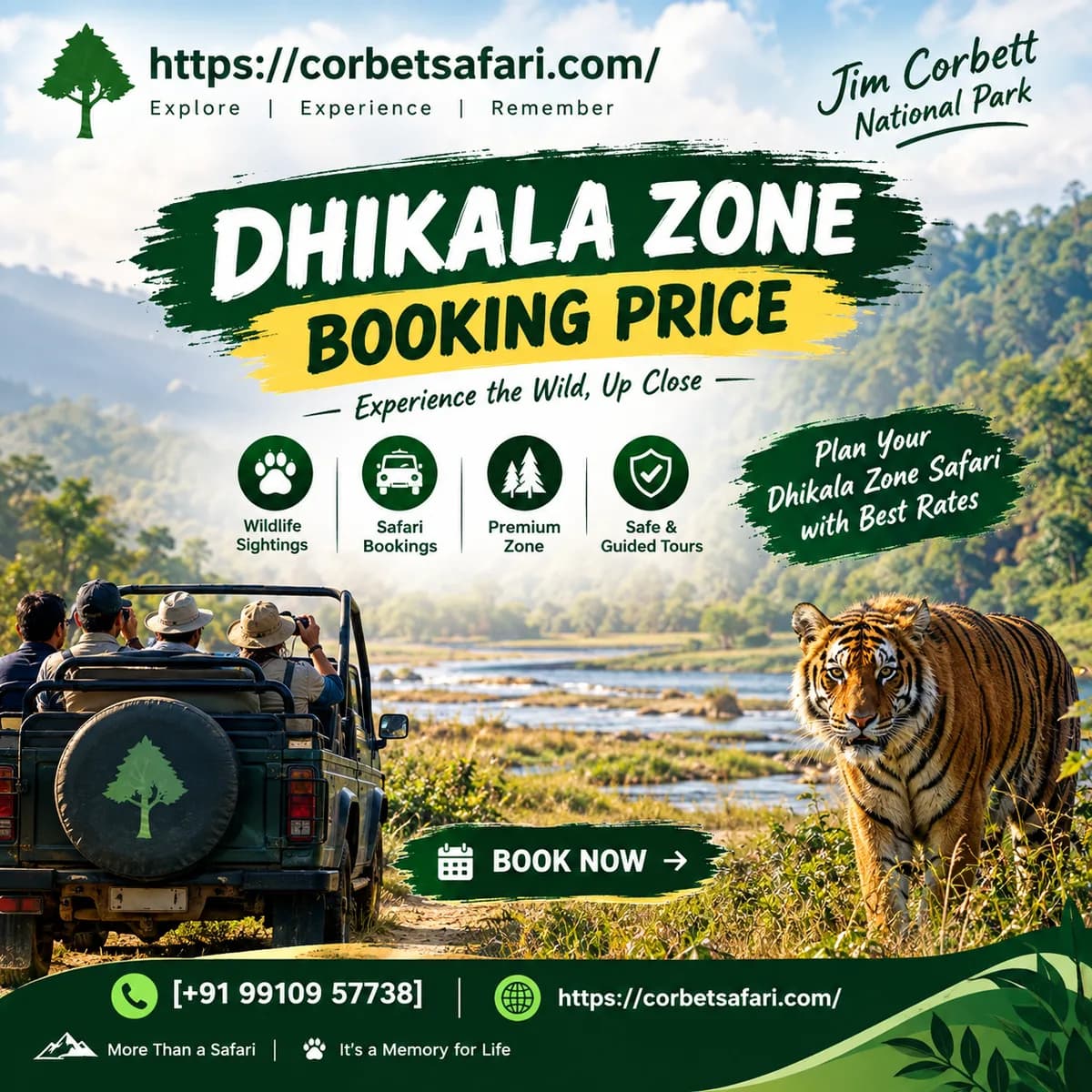 {{📌💸⚡What is the booking price for Dhikala zone safari?