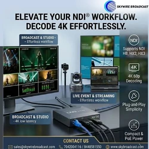 Why is a CND Live video encoder useful in Live Streaming ?
