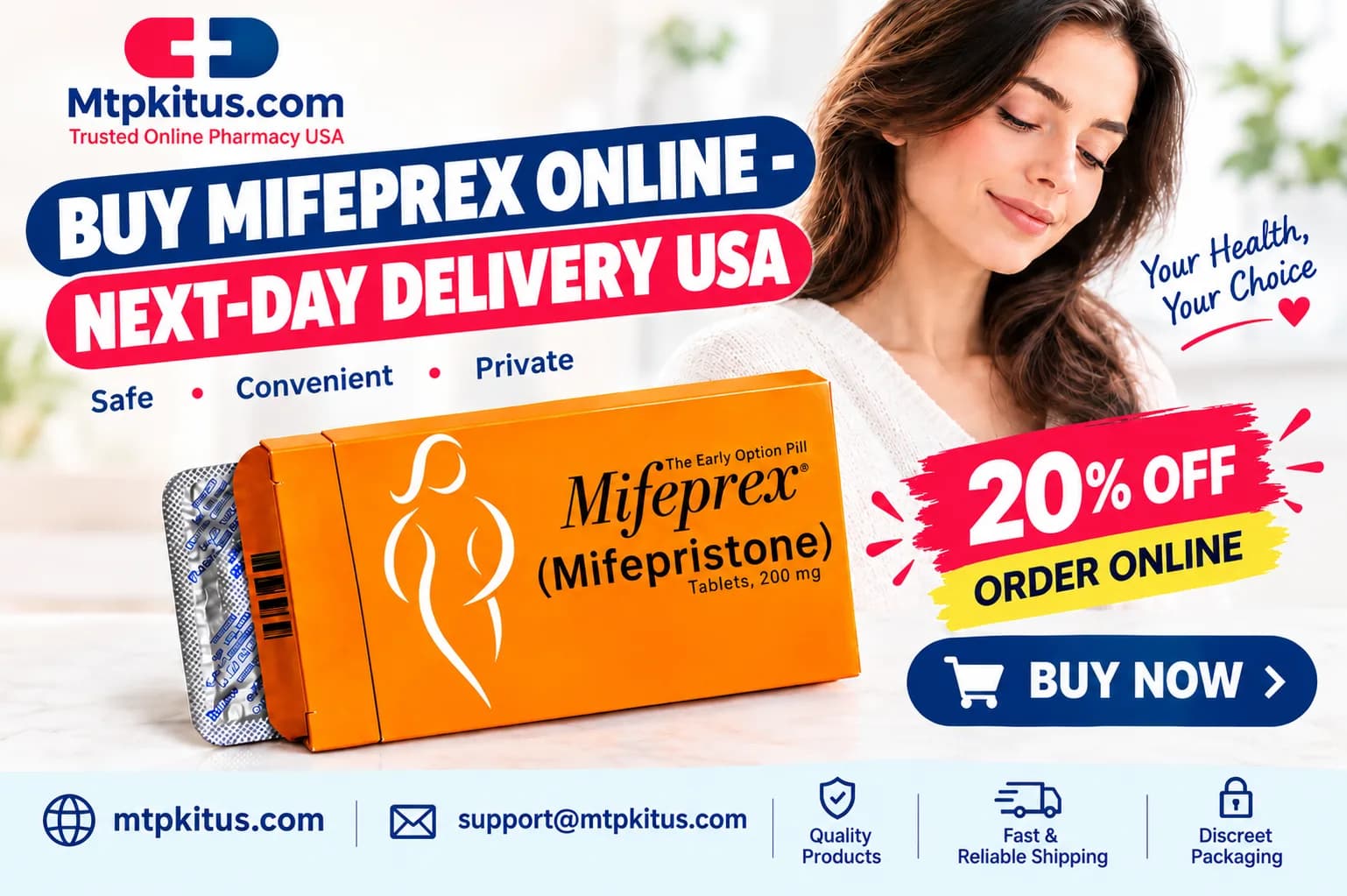 Buy Mifeprex online - Next-day delivery USA.