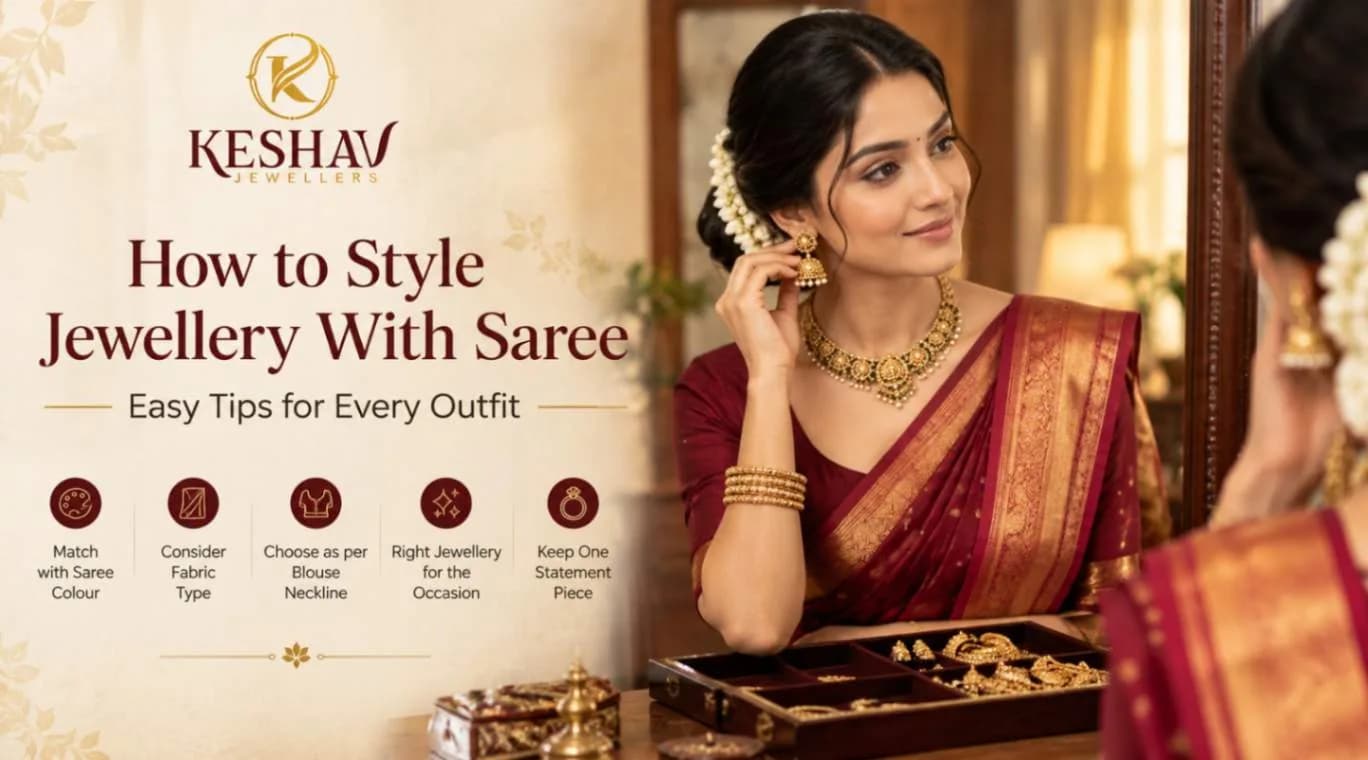 How to Style Jewellery With a Saree: Easy Tips for Every Outfit