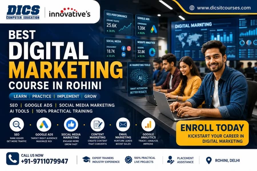 Learn Digital Marketing Course in Rohini