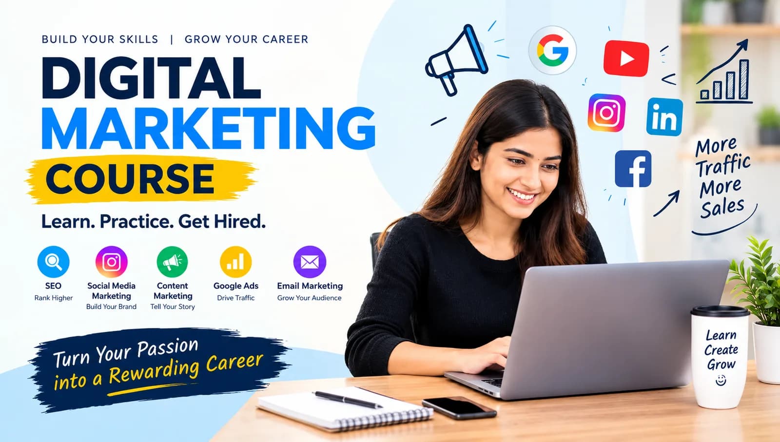 Digital Marketing Course: Learn Practical Skills, Explore Career