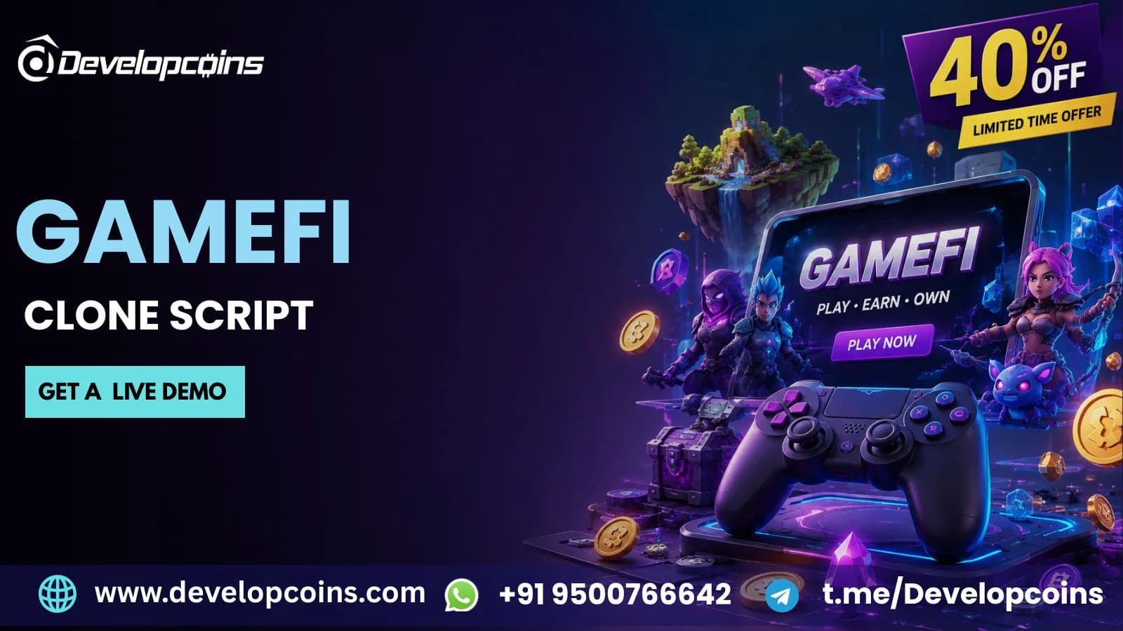 Transform Gaming Ideas into Web3 Opportunities with GameFi Development