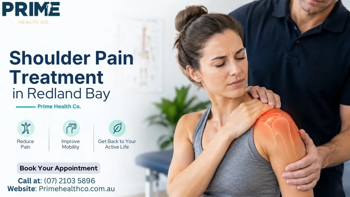 Shoulder Pain Relief in Redland Bay | Prime Health Co.