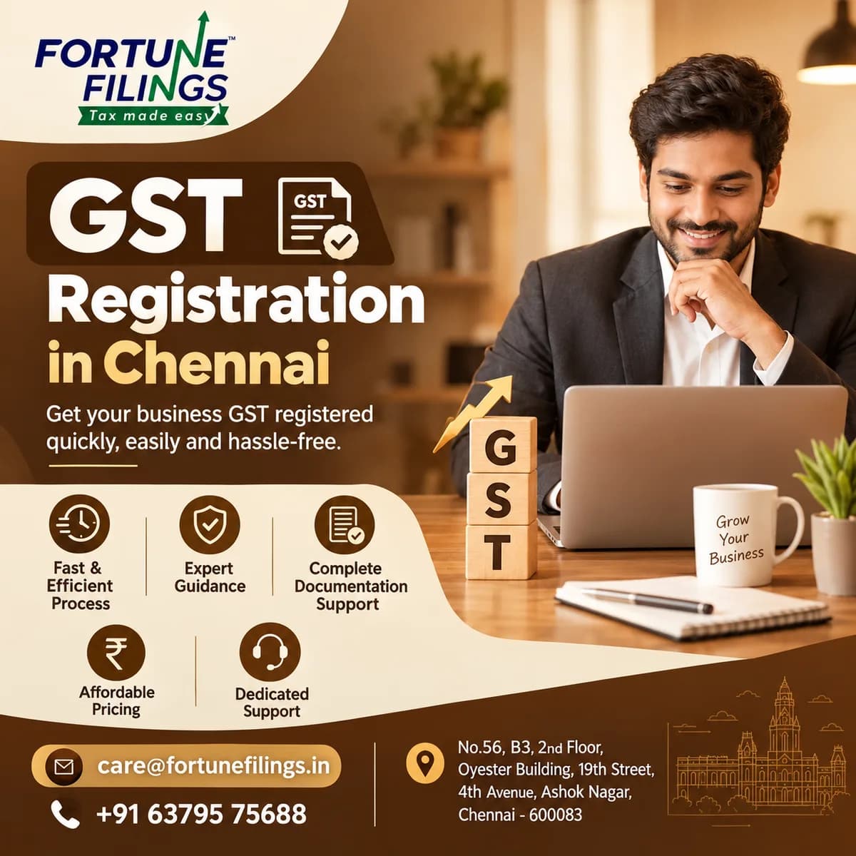 GST Registration in Chennai: The Business Passport You Need Before Your Brand Takes Off