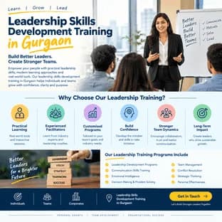 Leadership Skills Development Training in Gurgaon – The Image Kraft