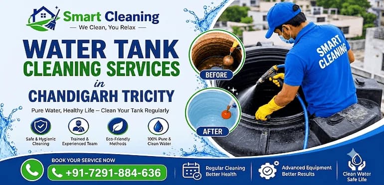 Water Tank Cleaning in Chandigarh Tricity