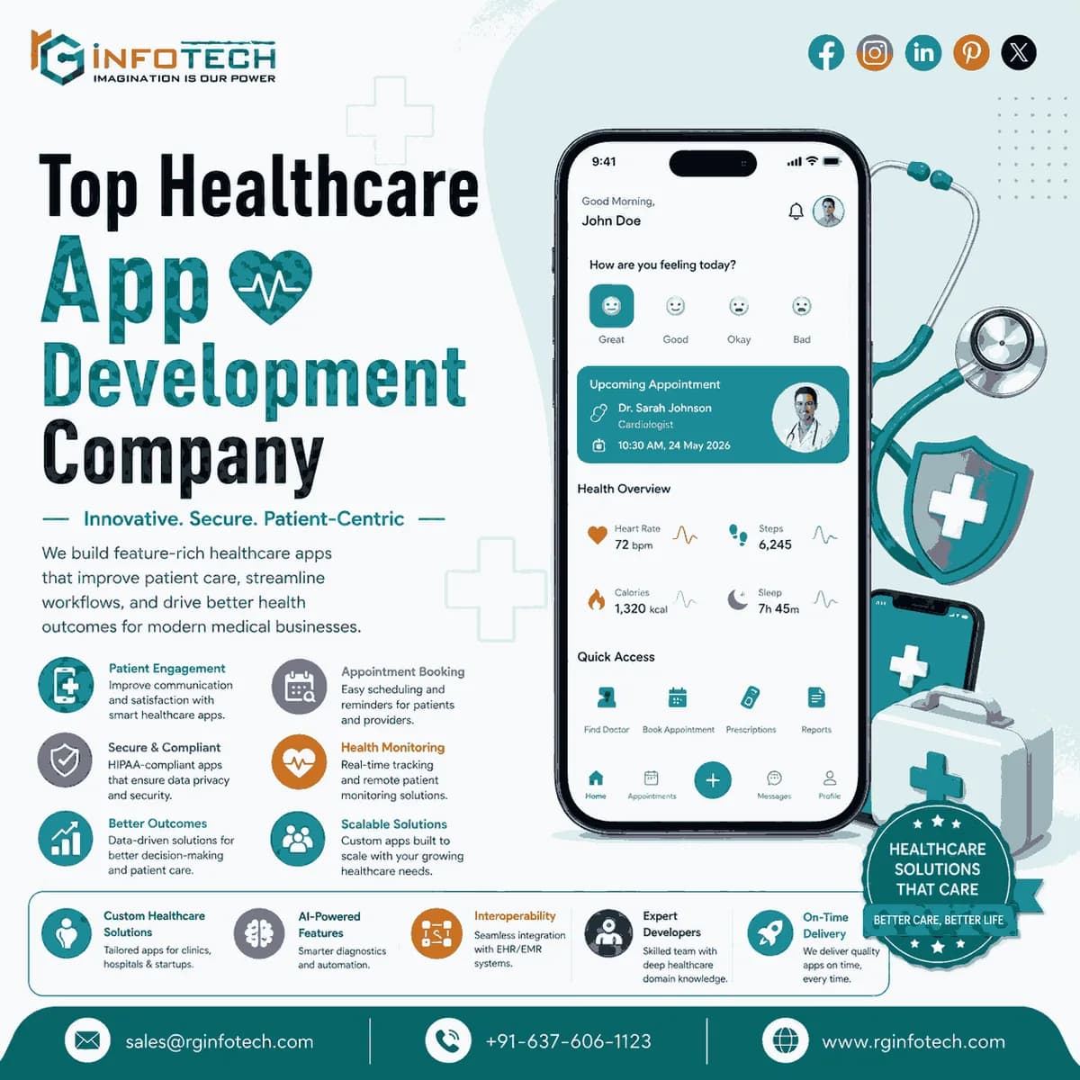 Why Hire a Healthcare App Development Company?