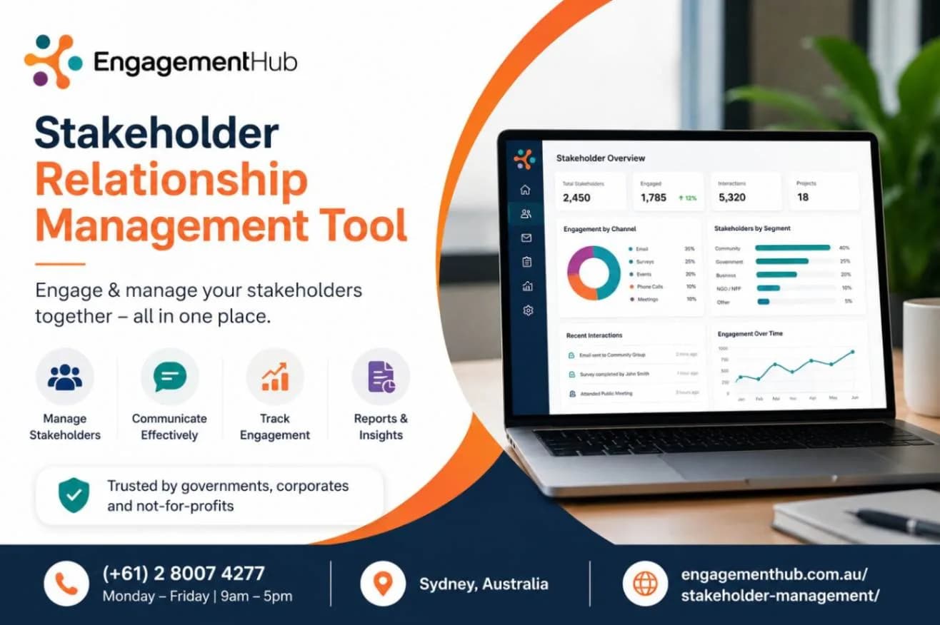 Stakeholder Relationship Management Tool | Smart Stakeholder Engagement Software