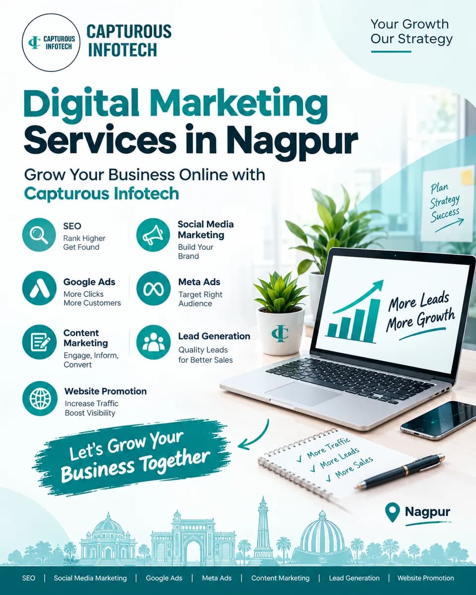 Digital Marketing Services in Nagpur | Capturous Infotech