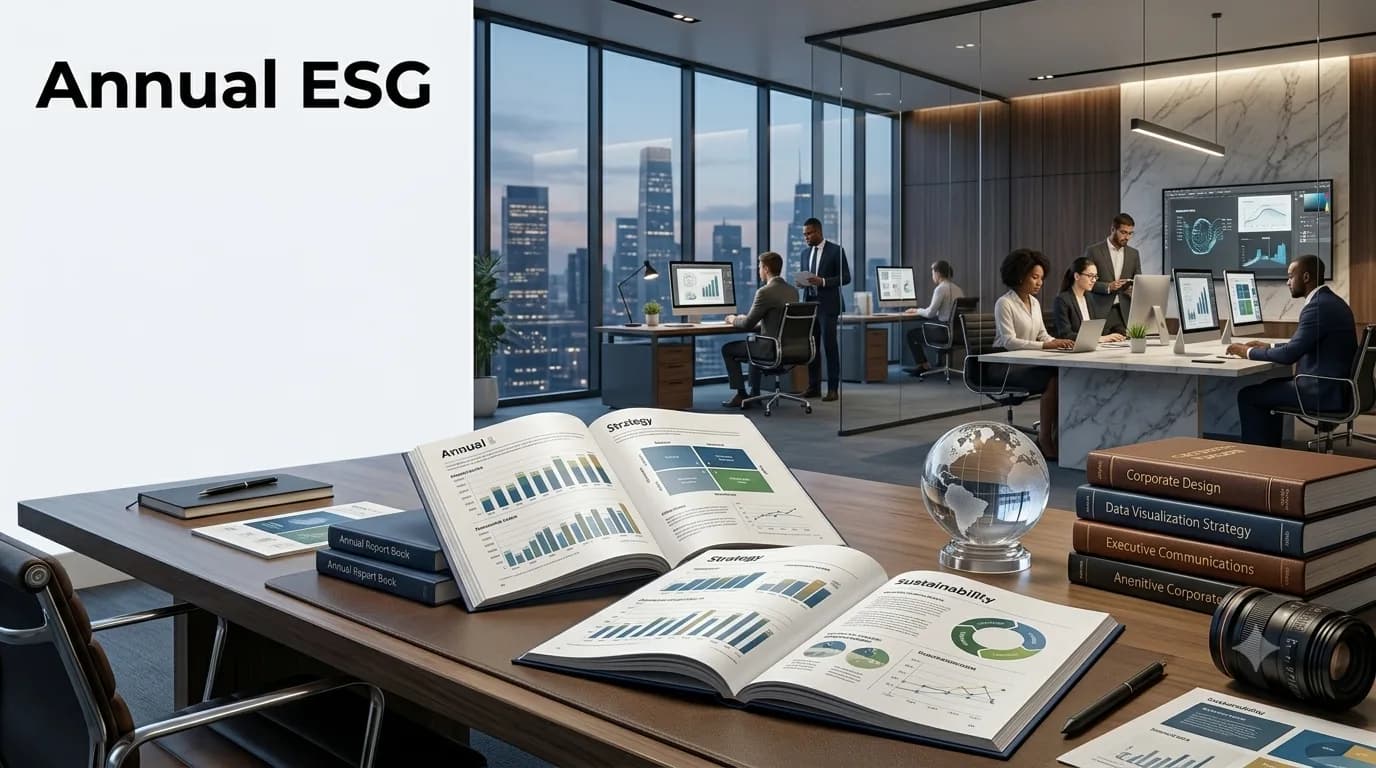 Creative Annual Report Design Services for Companies