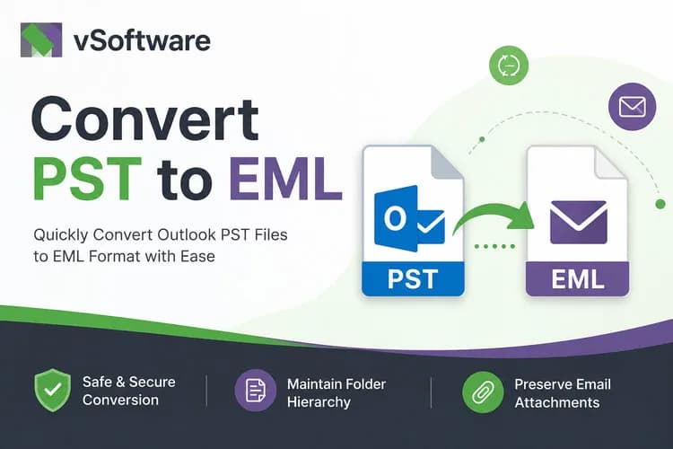 How to Easily Convert PST Files to EML Format