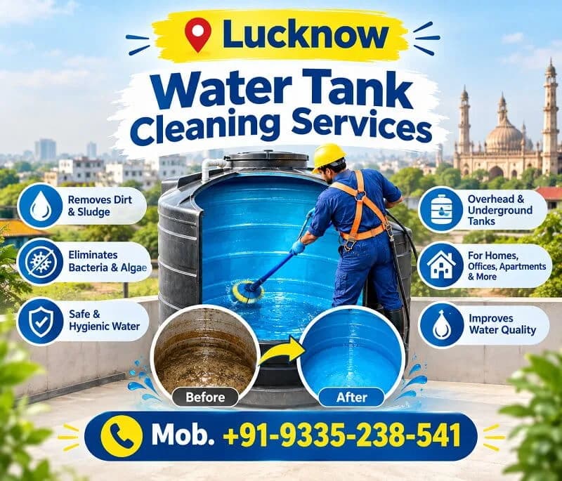 Water Tank Cleaning Services in Lucknow – True Shine