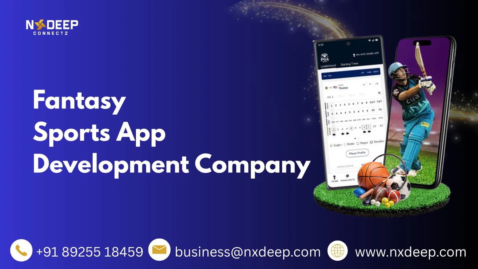 NxDeep Connectz – Future-Ready Fantasy Sports App Development Services