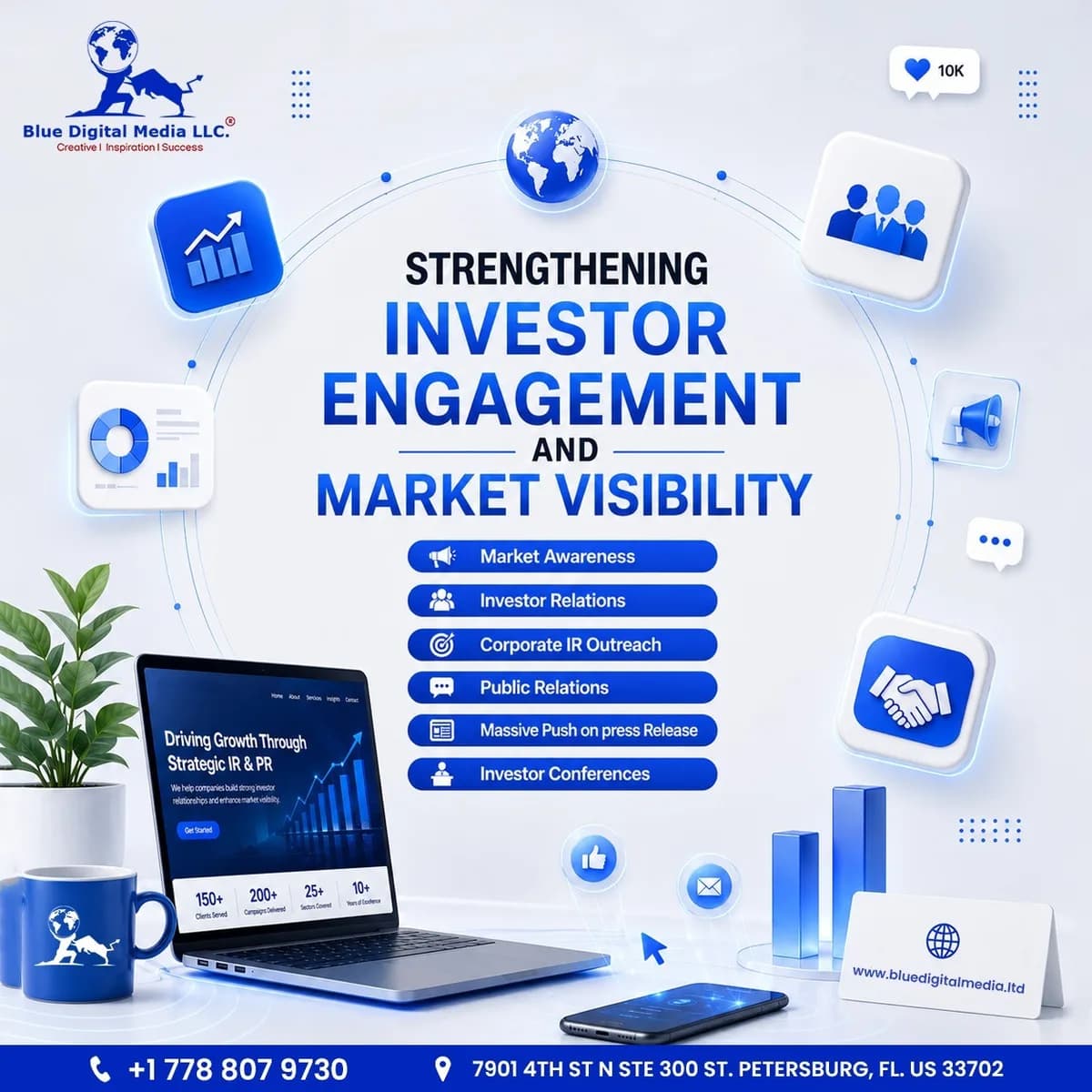 Investor Engagement Services Designed to Build Strong Relationships and Increase Investor Confidence