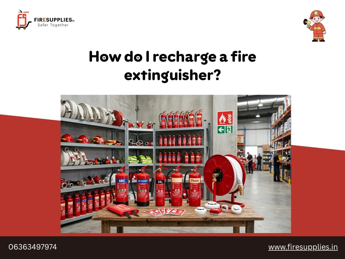 How Do I Recharge a Fire Extinguisher?