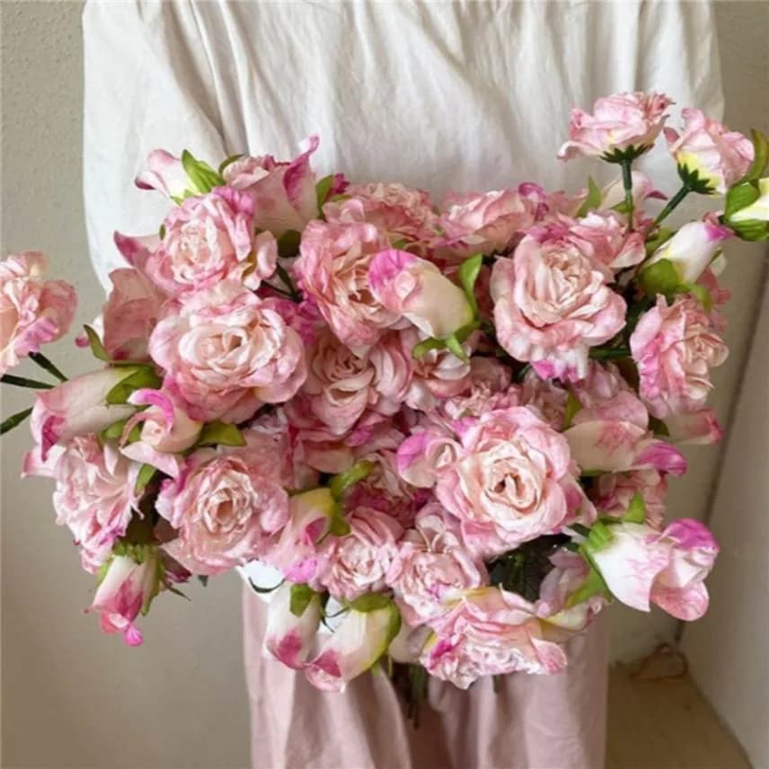 Light Pink Artificial Rose Bouquet for Sale in Australia