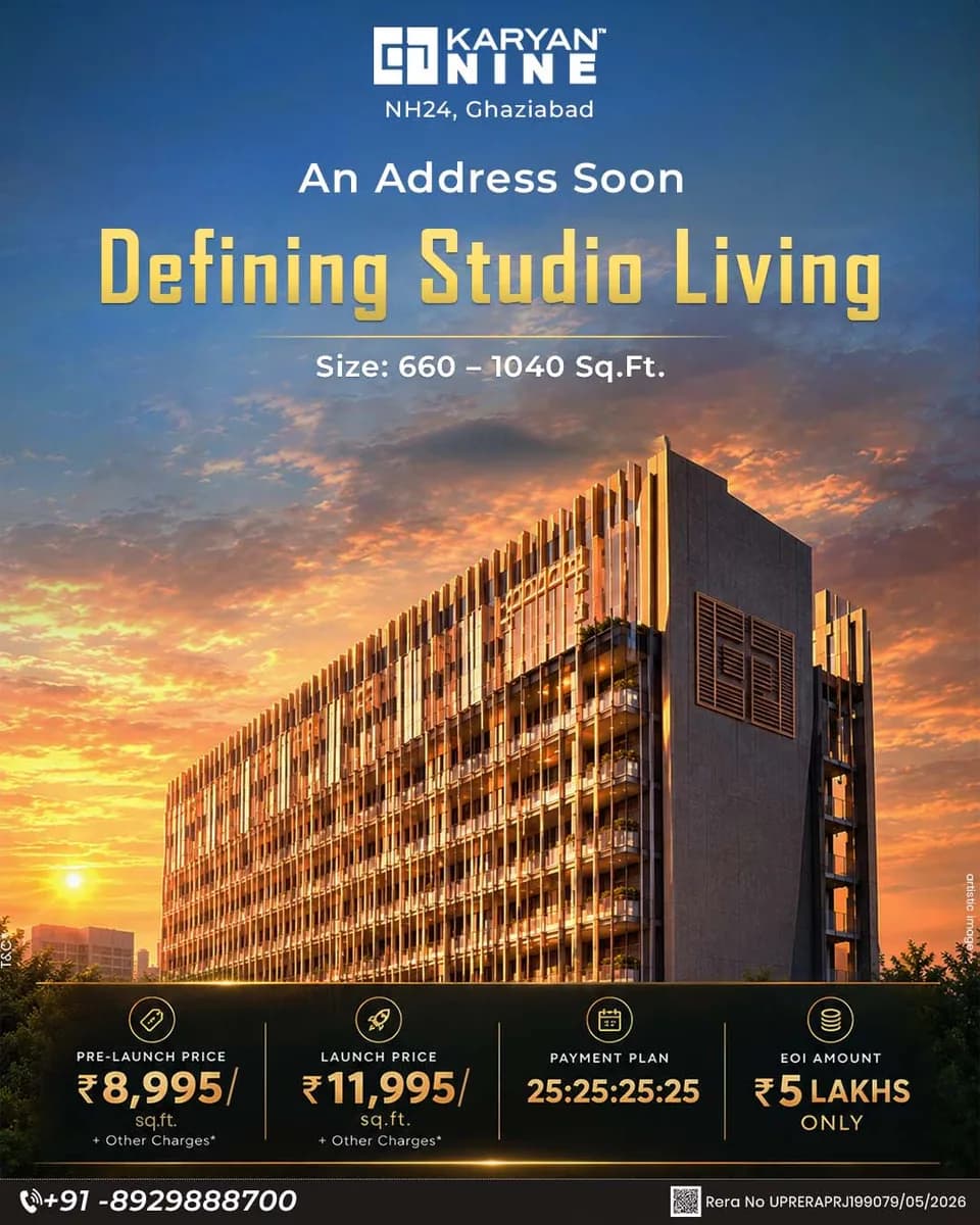 New launch project on NH24 Ghaziabad