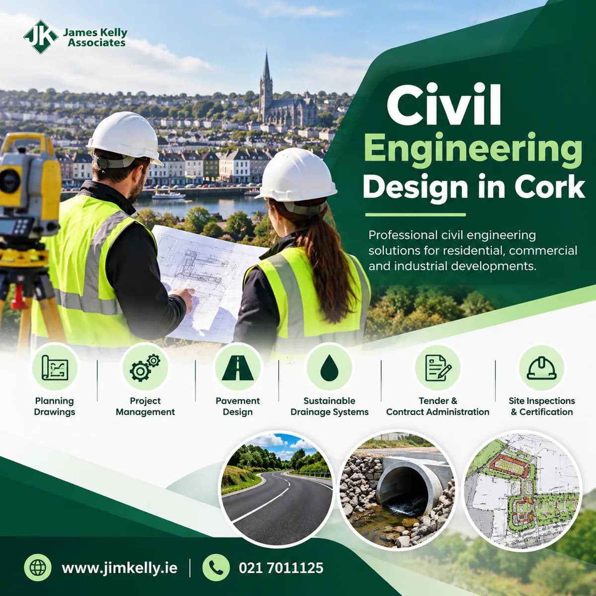Professional Civil Engineering Design in Cork – James Kelly Associates