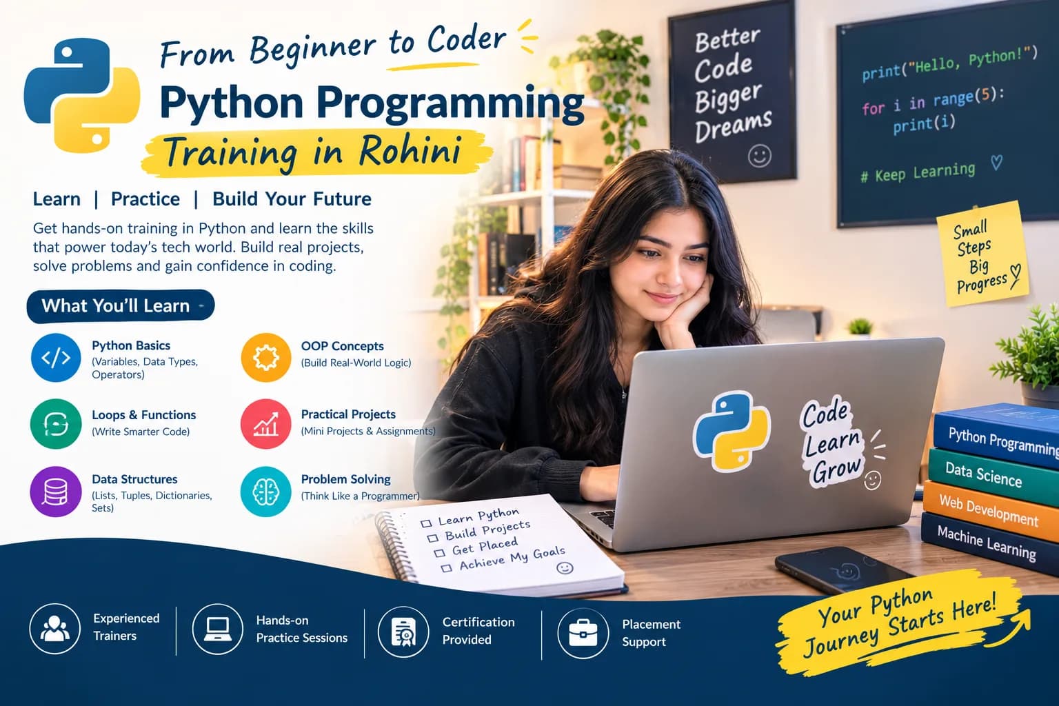 Best Python Institute in Rohini | Python Training Course