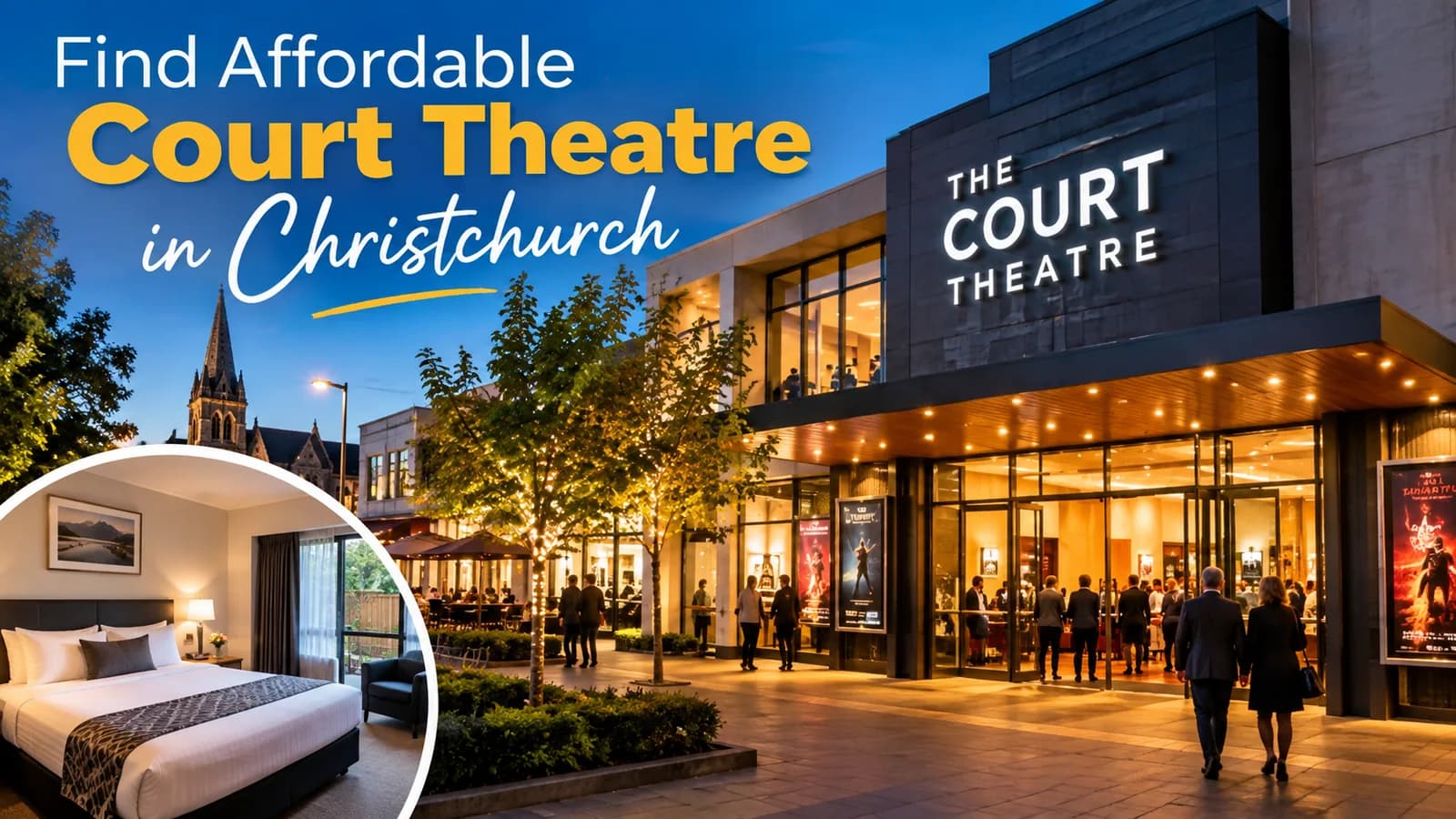 Find Affordable Court Theatre in Christchurch