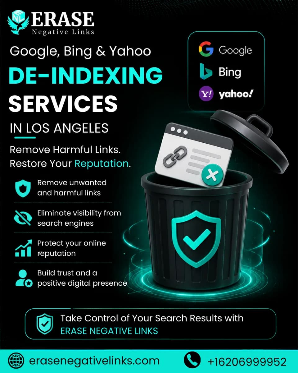 Professional Google, Bing & Yahoo De-Indexing Services