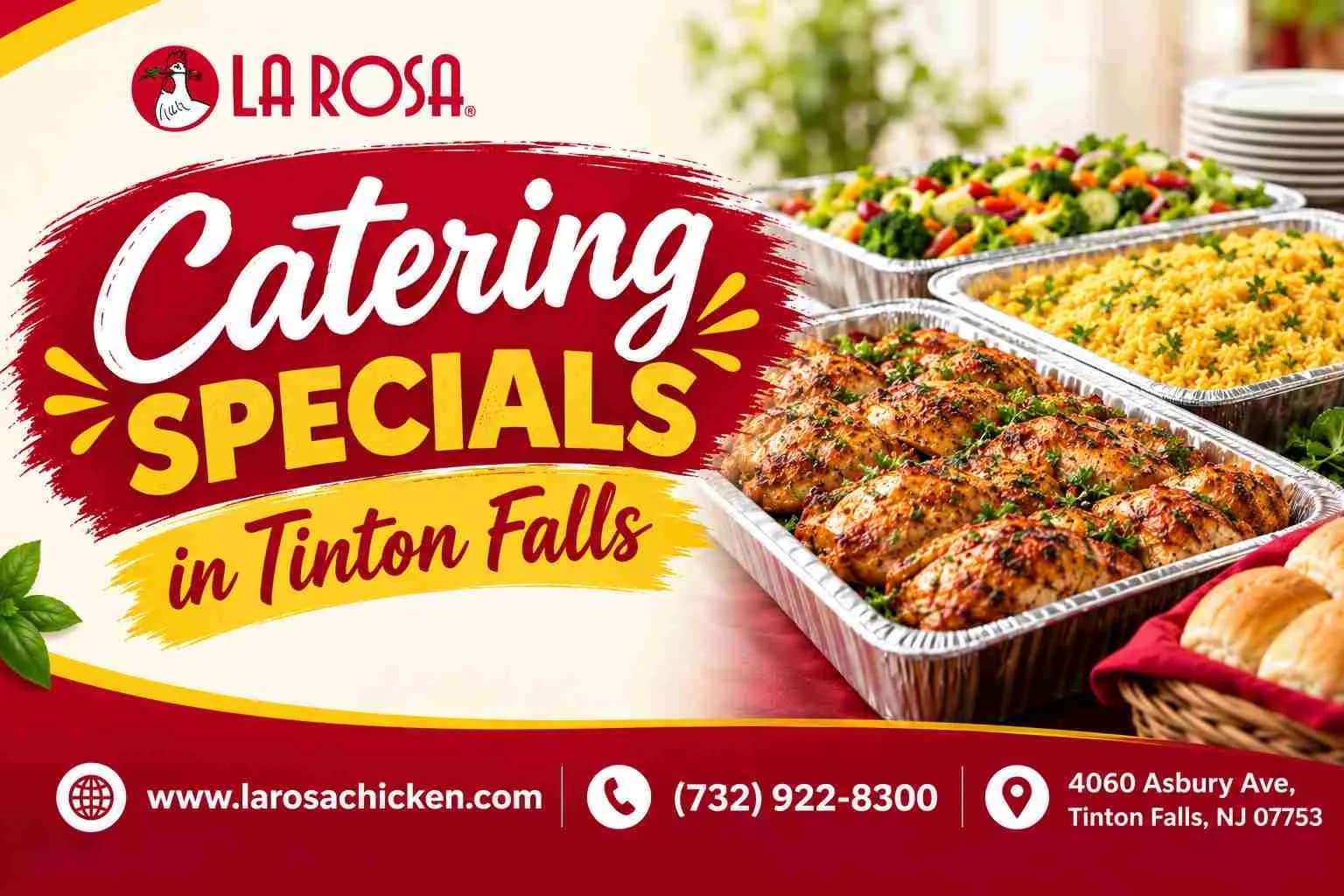 Catering Specials in Tinton Falls | La Rosa Chicken