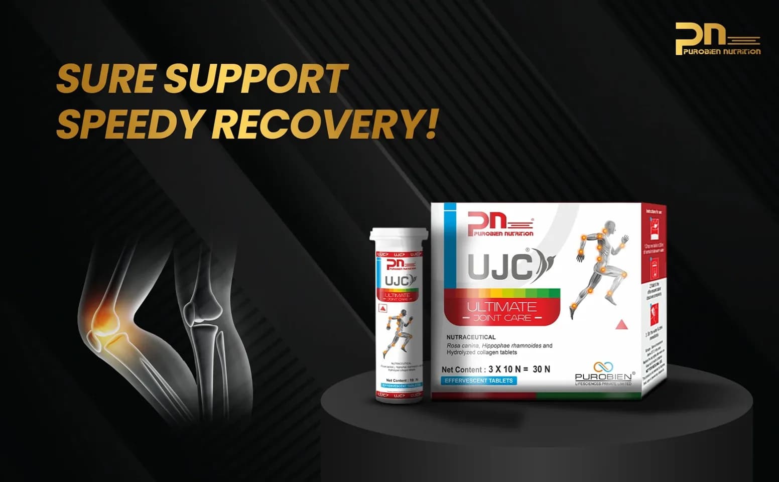 Best Joint Care Supplement for Knee Pain & Mobility | Purobien Nutrition UJC