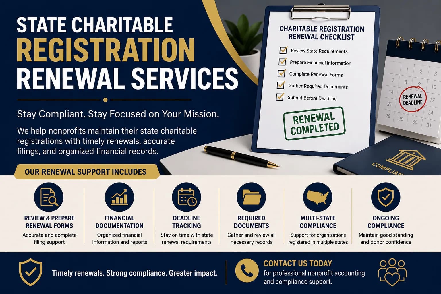 State Charitable Registration Renewal Services