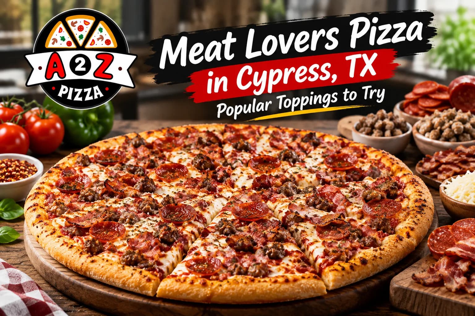 Looking for Pizza Near Me in Cypress, TX? Try A2Z Pizza