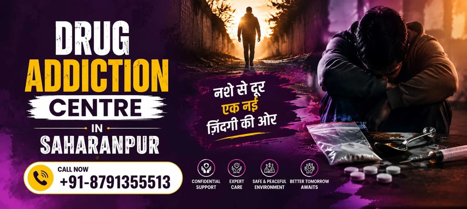 Nasha Mukti Kendra in Yamuna Nagar for Professional Recovery Care