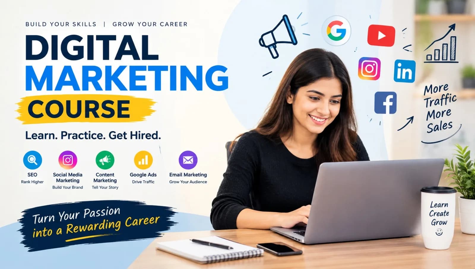 Best Digital Marketing Institute in Rohini – DICS Innovatives