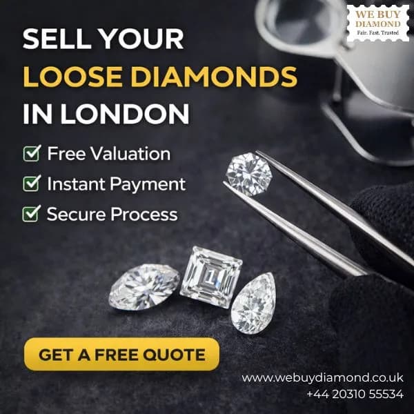Sell Loose Diamonds in London - Get the Best Price & Free Valuation