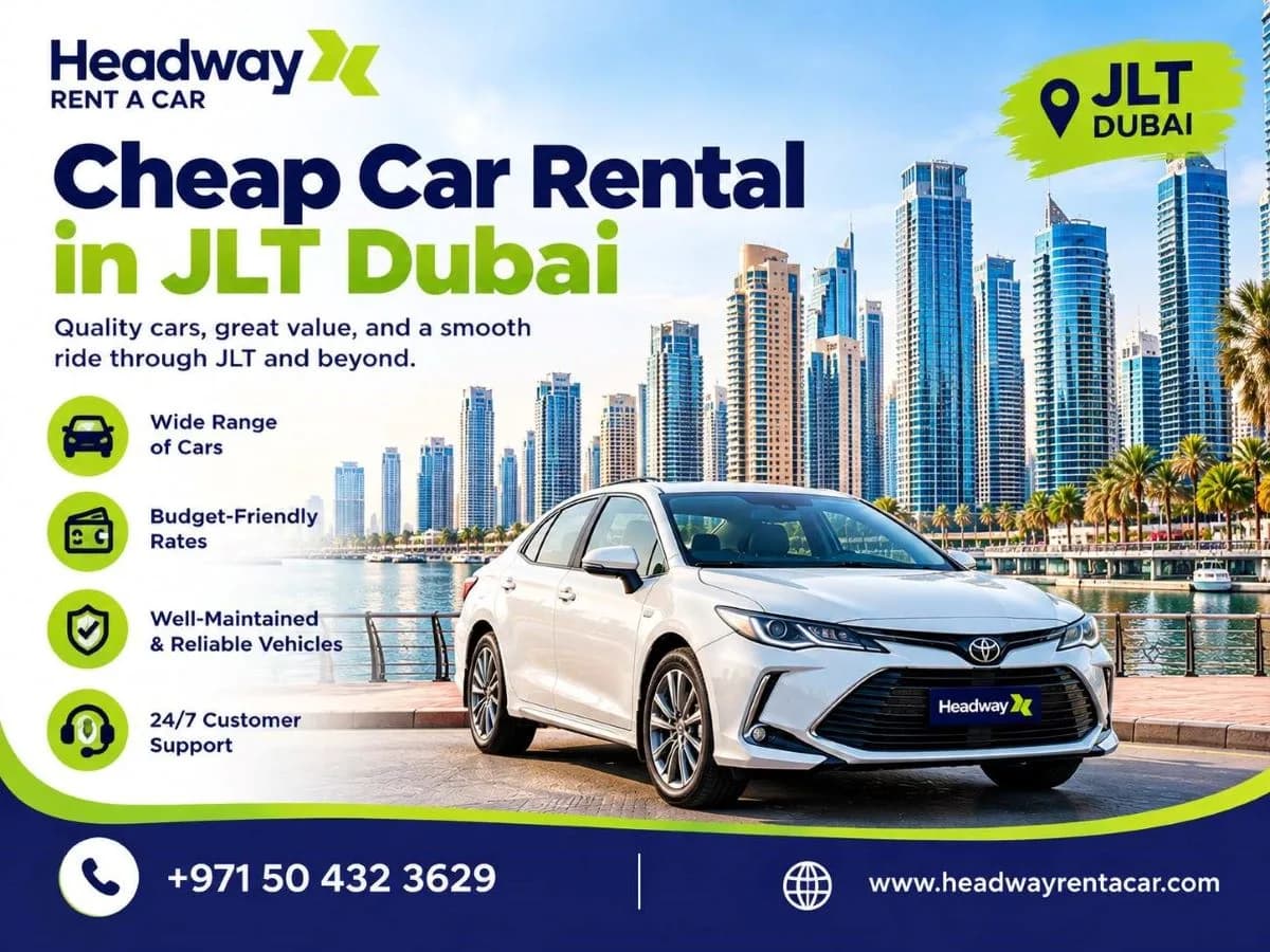 Arrange a Rental Car for Business Travel in JLT