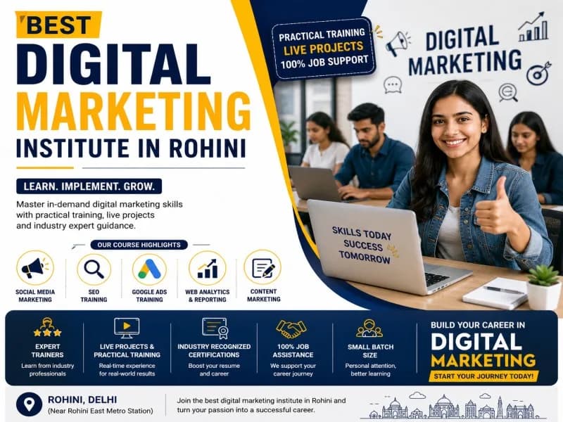 Rohini’s Professional Digital Marketing Institute for Future-Ready Careers