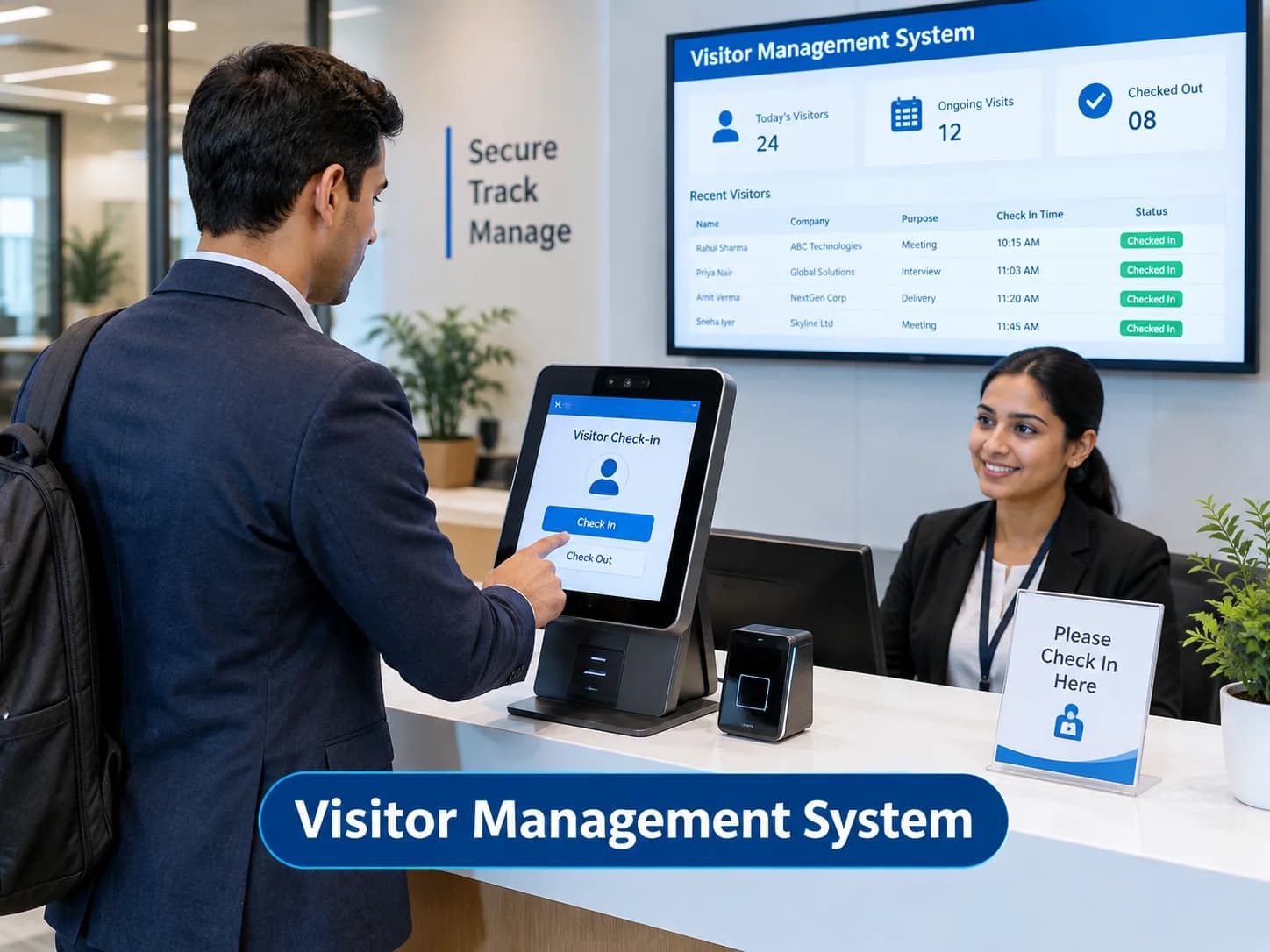 Visitor Management System in Qatar for Smarter Corporate Security