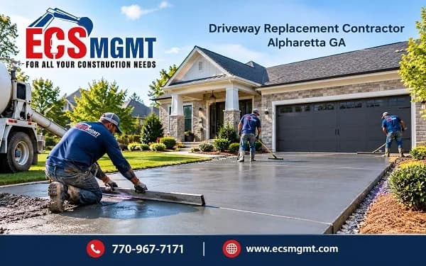 Driveway Replacement Contractor Alpharetta GA