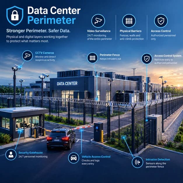 Data Center Security Tailored for UAE: A Layered Defence Strategy by Tektronix Technology Systems