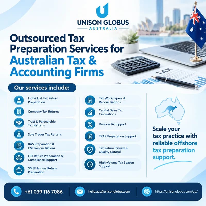 Outsourced Tax Preparation Services for Australian Accounting Firms