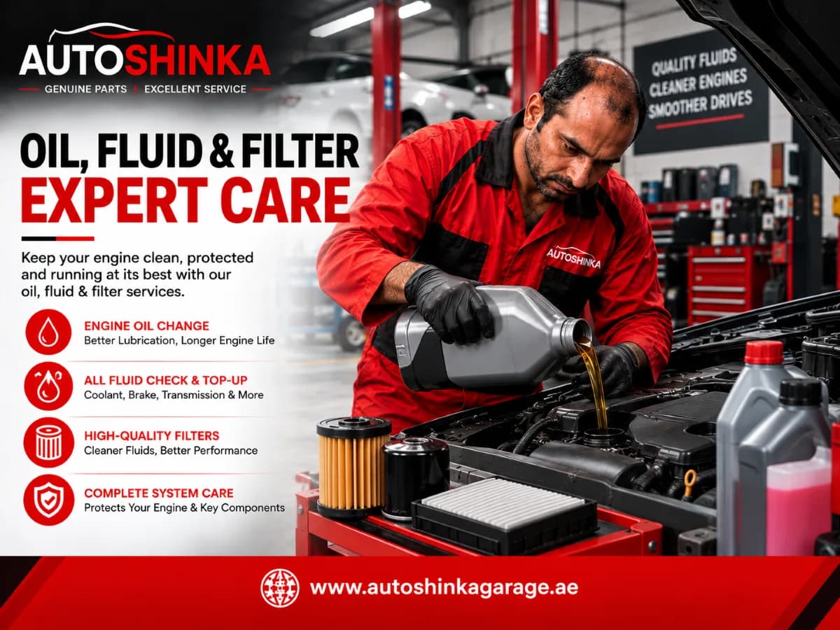 Stop Engine Noise With Proper Oil Maintenance in Dubai